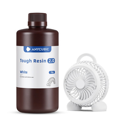 ANYCUBIC 5/10KG Tough Resin 2.0 Flexible 3D Printer Material LCD 3D Printer Lot