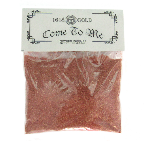 Come To Me Powder Incense - 1 oz Package Loose Self-Lighting Ritual Incense - Picture 2 of 3