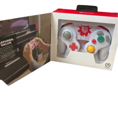 Super Mario Controller Wired Nintendo Switch Gamecube Red Retro Party Smash Bros - Picture 2 of 7
