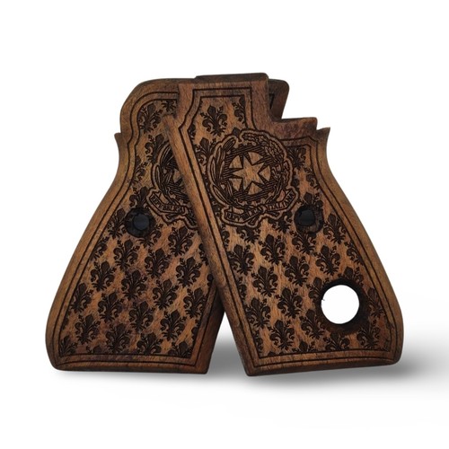 Empuñaduras Zib serie madera empuñaduras de pistola para Beretta 7070S71PUMA - Imagen 2 de 6