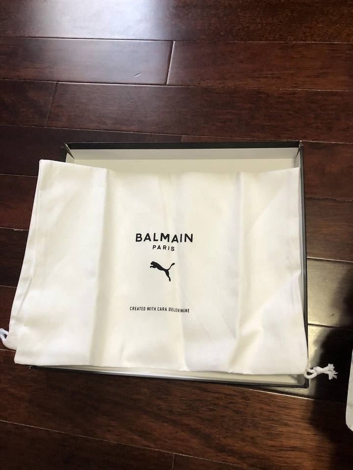 NUEVO Puma Balmain Cara Delevingne Negro DEVA Correas Tenis Botas Mujer’s 8 Foto 4 de 4