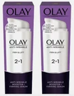 Olay Anti-Wrinkle Firm and Lift 2-In-1 Cream 50 ml - 2 Pack