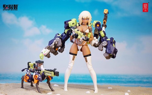 ROBOT BUILD 017S X Snail Shell Navy RB-17S SEAWOLF Mecha Action Figure Model New - Picture 17 of 22