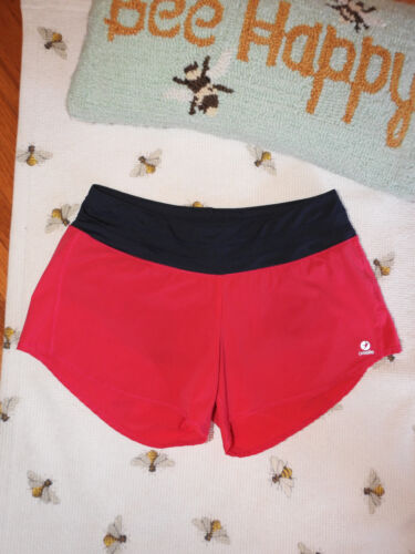 Oiselle blau pink/rötlich Sportshorts Größe 6