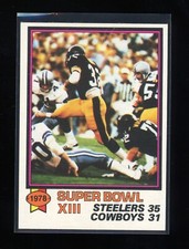 1979 Topps #168 Super Bowl XIII  Franco Harris  Pittsburgh Steelers