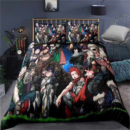 My Hero Academia Twin Full Queen King Bed Duvet Quilt Cover Set Bedding Sets - Bild 39 von 64