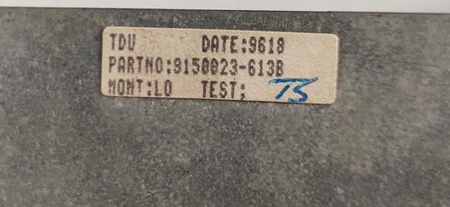 SAAB 9150023-613B Unità TDU Rosemount - Foto 6 di 6
