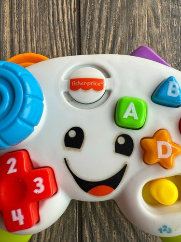 Fisher-Price Risa y Aprende Juego Controlador Juguete con Luces y Sonidos - Imagen 4 de 6