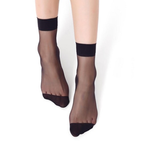 10 Pairs Women's Ankle Socks Sexy Ultra-thin Elastic Silky Short Silk Stockings✔ - Picture 13 of 19