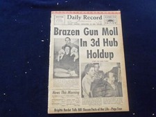 1958 JUNE 23 BOSTON RECORD AMERICAN NEWSPAPER-HIS TRIPLE CROWN BOB COYNE-NP 6264