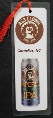 Unusual Beer Names Bookmark - Hand Made - Choose Beer - 5 ml thick - 8'' x 3''