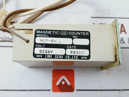 Line Seiki MCF-4XUL Magnetic Counter DC24V - Picture 6 of 7