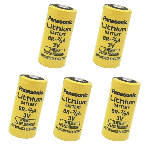 5x for Panasonic BR-2/3A Batterie BR-2/3A 3V 1600mAh Li-ion Battery Replacement - Picture 1 of 6