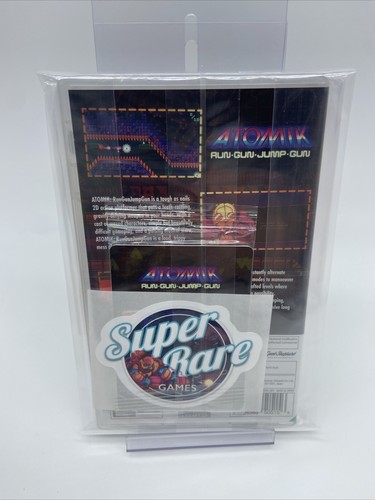 ATOMIK: RunGunJumpGun (NINTENDO SWITCH) Game Super Rare Games #87 New/Sealed - Picture 3 of 6
