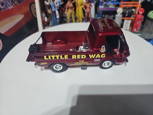 SUPER MAGMA'S 1:24 SCALE LITTLE RED WAGON BILL MAVERICK *RARE AUTOGRAPH BY BILL* - Picture 9 of 24