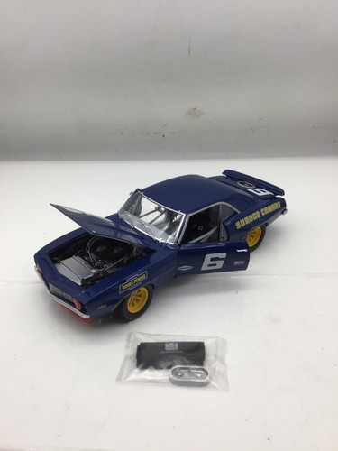 GMP Penske Racing Authentics 1969 Sunoco Camaro Limited Edition 1/18 Scale Model - Picture 2 of 13