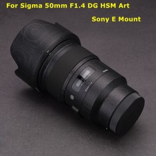 Decal Skin For Sigma 50mm F1.4 DG HSM Art Vinyl Wrap Film Lens Sticker / E Mount