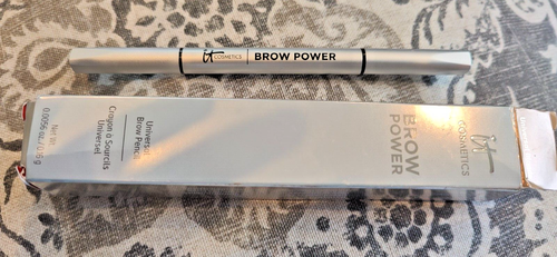 IT Cosmetics ~ BROW POWER ~ Augenbrauenstiftfüller UNVERSAL TAUPE volle Größe VERPACKT
