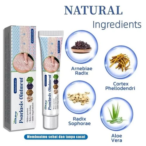 Psoriasis Dermatitis Eczema Natural Cream Skin Treatment Ointment - Picture 3 of 12