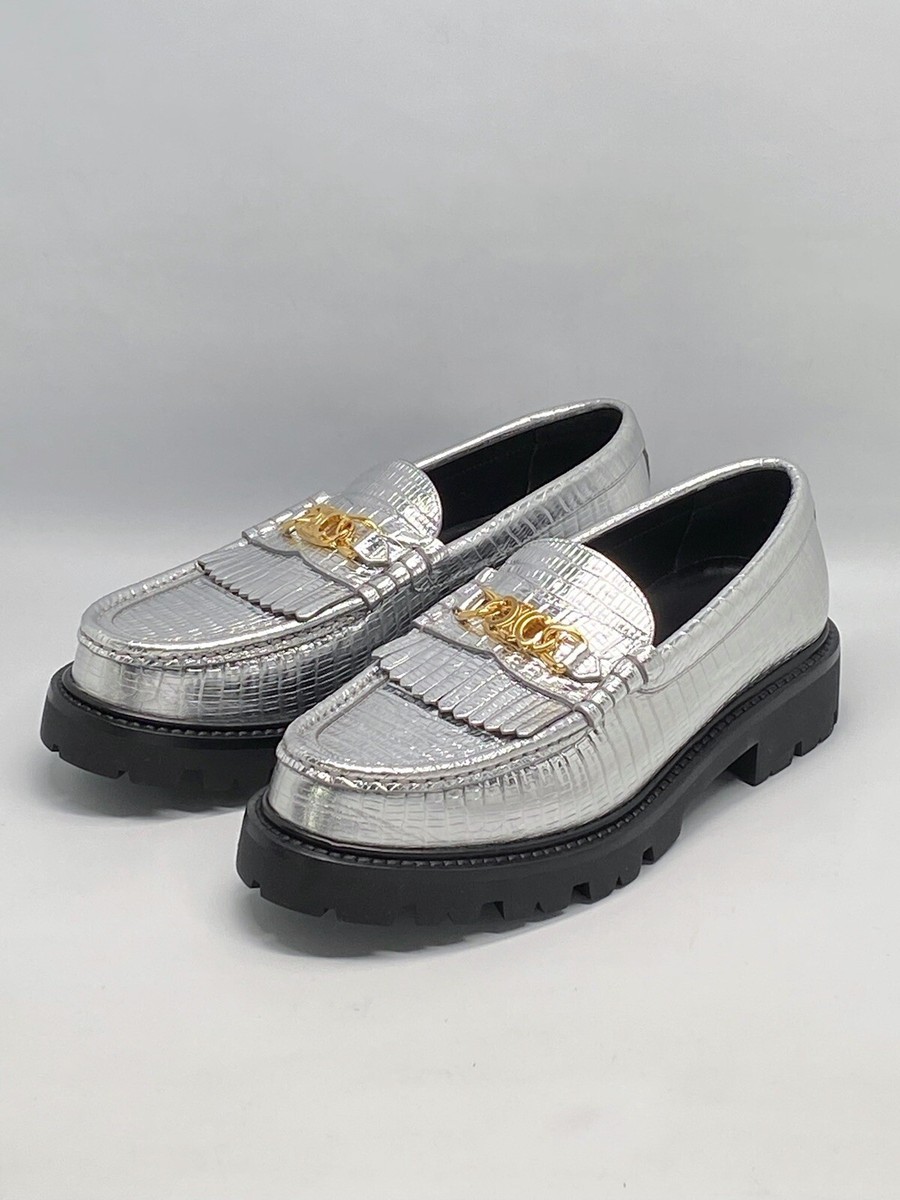 CELINE | MARGARET CHUNKY TRIOMPHE LOAFER ローファー Celine Margaret Loafers With Triomphe Chain size 38 | eBay
