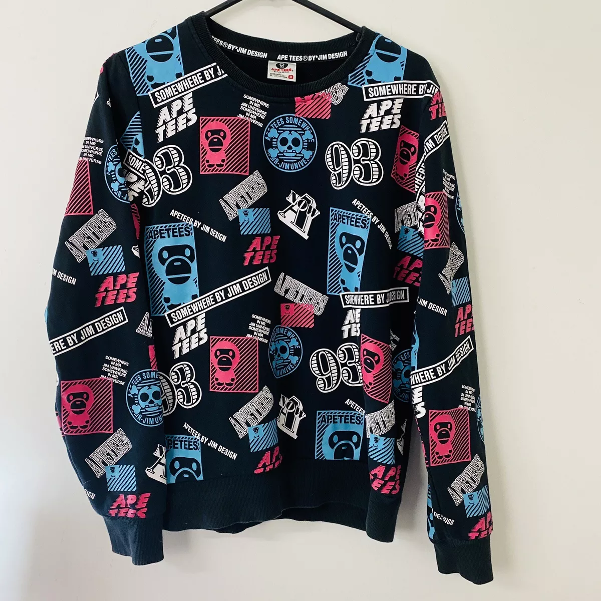 Printed sweater deals