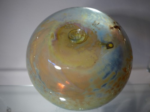 Isle of Wight Glass mundgeblasene Kunstvase England Glasvase - Picture 6 of 7