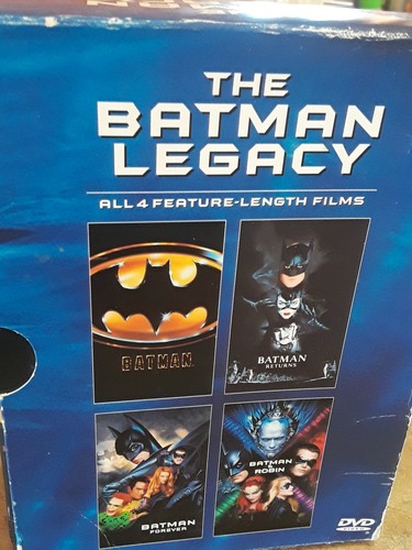 Batman Legacy (DVD, 2000, 4-Disc Set) - Picture 2 of 8
