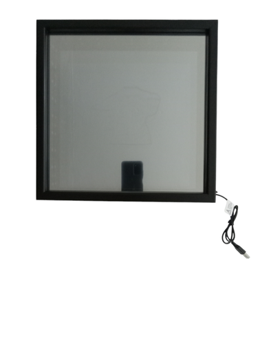 Desk Multicolor Infinity Mirror With Millennium Falcon Design in Black Frame - Picture 2 of 7