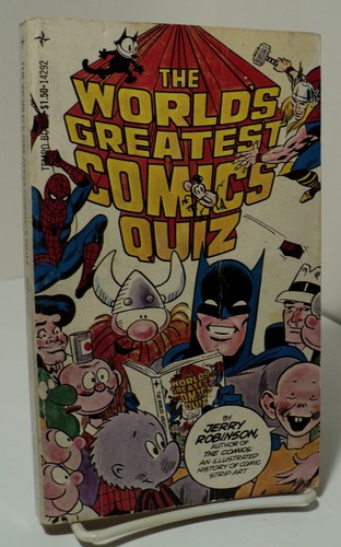 The World's Greatest Comics Quiz by Jerry Robinson - Tempo 14292 - 1978  - Picture 1 of 3