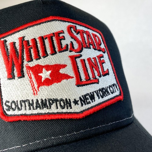 Titanic White Star Line retro trucker hat. Perfect for history memorabilia fans - Picture 2 of 9
