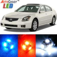 15 x Premium Xenon White LED Lights Interior Package for Nissan Maxima 2004-2008