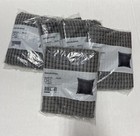 NEW Ikea Gullklocka Pillow Covers 20" x 20" FIVE (5) Gray Grid Square