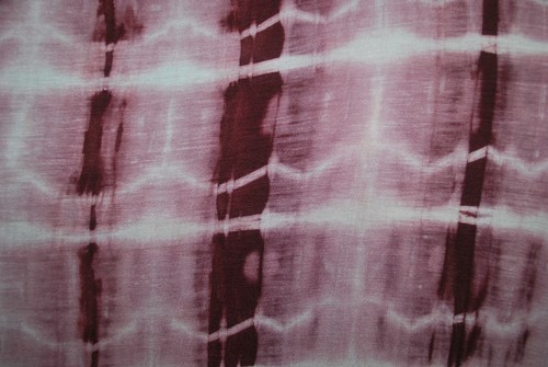 Tie-Dye Rayon Spandex Jersey Knit Fabric Beautiful Stretch knit Wine Combo 9 oz - Picture 6 of 8