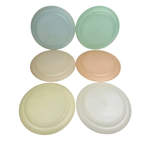 Tupperware Millionaire Line Pastell Stapelbecher Speise- & Dessertteller Set - Bild 14 von 14