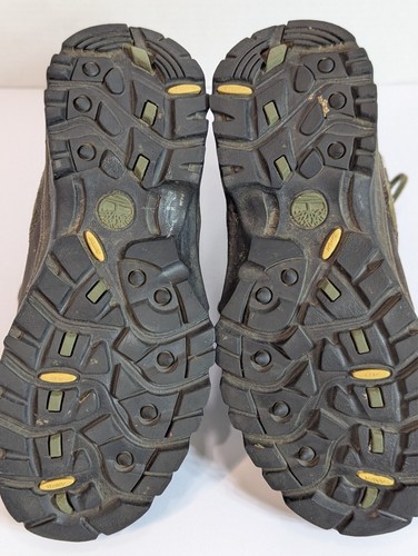 Timberland Men's 6.5 Hiking Boots Gorge MPO Outdoor Camping Brown Comfort Lace - Picture 11 of 13