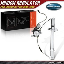Regulador de ventana eléctrico eléctrico eléctrico eléctrico con motor para Nissan Altima 1993-1997 delantero izquierdo