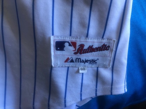 100% Authentic Majestic New York Mets Carlos Beltran Jersey Size 60 Worn Once - Picture 5 of 5