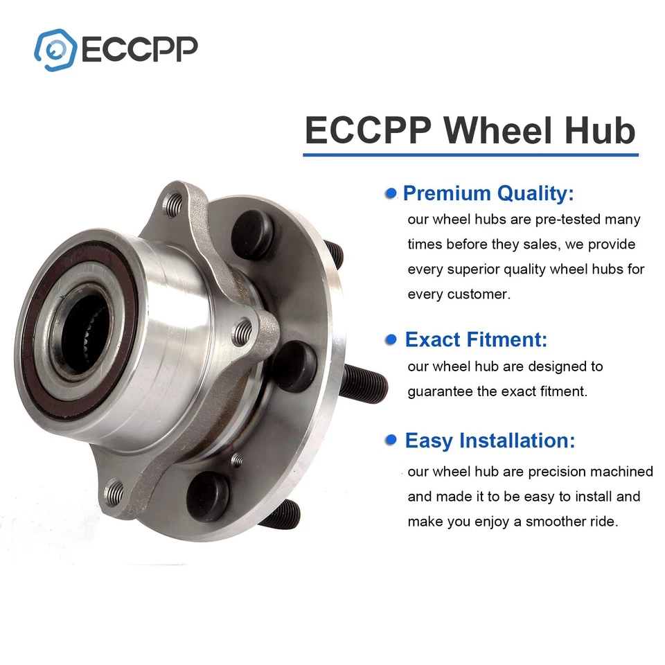 2 piezas cojinetes de cubo de rueda delanteros para Honda Pilot 2009-2015 Acura MDX ZDX 2010-2013 Foto 3 de 4