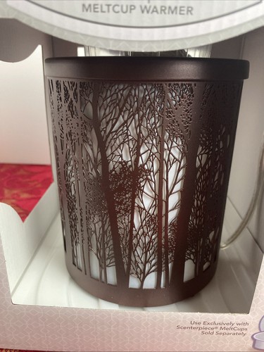 Yankee Candle Scenterpiece Meltcup Warmer TWILIGHT SILHOUETTES w/ LED Timer NIB - Picture 6 of 9