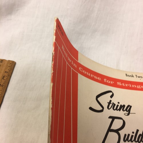 String Builder Violin Book One Belwin Course Samuel Applebaum 1960 - Picture 3 of 11