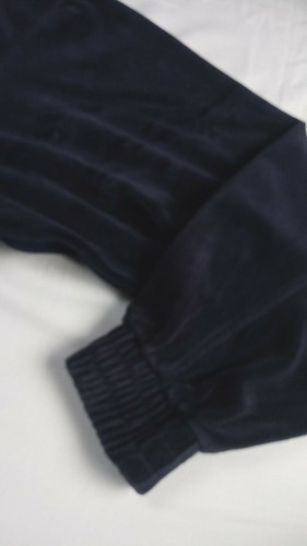 Vintage Southpole Velour Track Jacket Men XXL Black Full Zip Logo Hiphop Urban - Picture 6 of 18