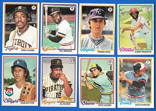 1978 OPC O PEE CHEE TOPPS MLB BASEBALL CARD ERROR & VARIATION 1-121 SEE LIST - Picture 178 of 249