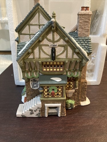 Department 56 Dickens Village The Pied Bull Inn 2da edición 5751-7 1993 - Imagen 10 de 15