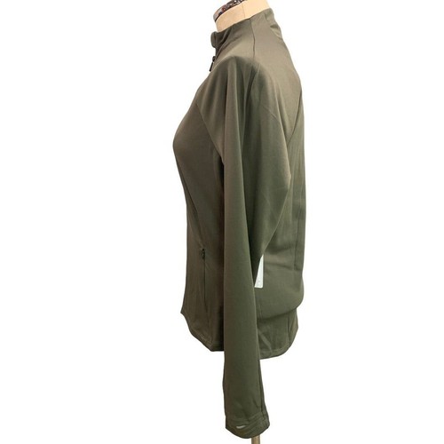 Medium RBX Women's New Olive Green Full Zip Activewear Jacket - Picture 5 of 11