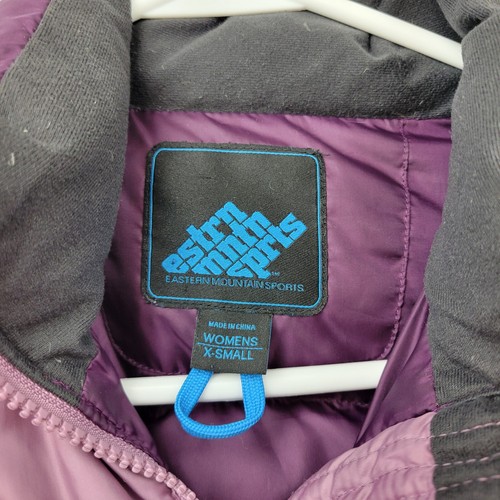 EMS Puffer Jacket Womens Size XS Purple Eastern Mountain Sports Goose Down - Picture 5 of 12