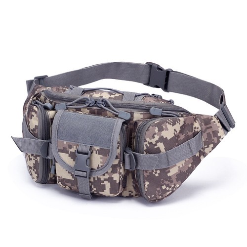 Tactical Fanny Pack Bumbag Waist Bag Military Hip Belt Outdoor Hiking Fishing - Picture 5 of 25