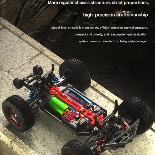 1:14 4WD Brushless 70KM/H High Speed RC Car Remote Control Car RC Drift Trucko1y - Picture 7 of 8
