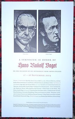 BARRY MOSER Woodcut Broadside A Symposium HANS RUDOLF VAGET Smith College C2004a