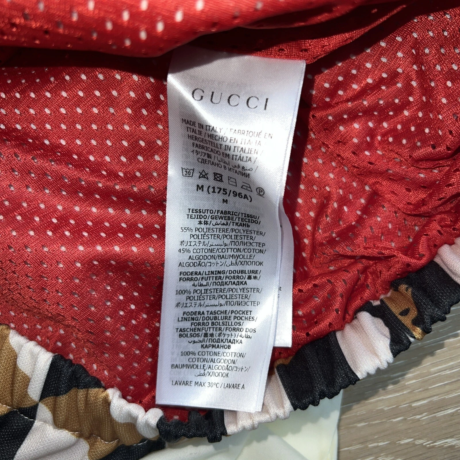 Maglietta tecnica verde Gucci G Cubis coniglio taglia M