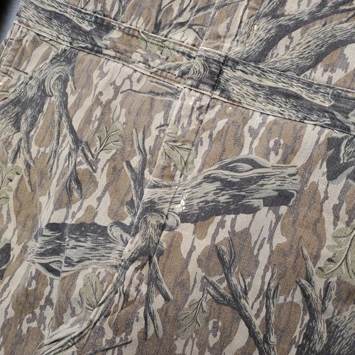 Vintage Mossy Oak First Perfect Camoflage Overalls Mens Medium Lined Made in USA - Picture 4 of 22